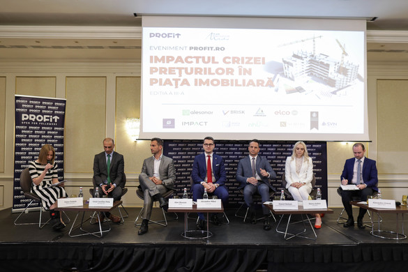 CONFERINȚA Profit.ro Piața Imobiliară - Apartamentele noi se mai scumpesc cu 15%, prețurile materialelor de construcții continuă creșterea, chiriile birourilor se indexează cu inflația