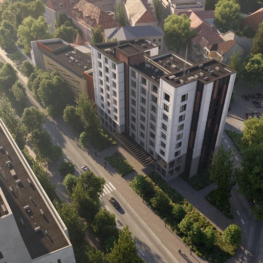 EXCLUSIV GALERIE FOTO Cum va arăta viitorul hotel Grivița, în locul sediului companiei de stat Romproiect din centrul Bucureștiului