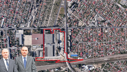 FOTO Dedeman, o nouă tranzacție - cumpără hectare de teren de la omul de afaceri constănțean Grigore Comănescu, aproape de viitorul magazin al Hornbach