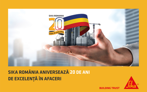 SIKA România - 20 de ani de excelență pe piața din România