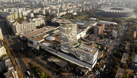 GALERIE FOTO Extindere spectaculoasă a Mega Mall - Primele detalii: Noi magazine, dar și un turn cu 23 de etaje pentru apartamente și skybar