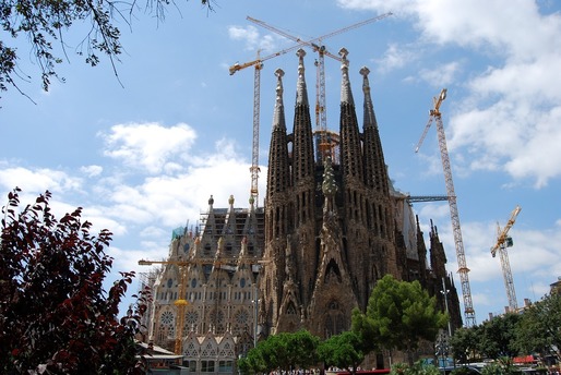 Construirea catedralei Sagrada Familia din Barcelona se apropie de final după 140 de ani