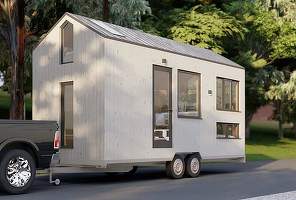FOTO 6.000 de euro, cea mai ieftină casă de vacanță din România prezentă la Tiny House Festival, primul festival de locuințe mobile din Europa Centrală și de Est