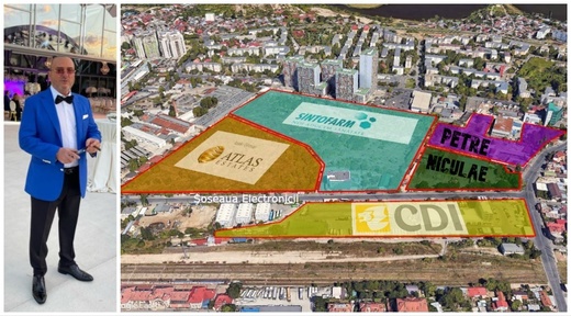 EXCLUSIV FOTO Petre Niculae, unul dintre cei mai mari dezvoltatori de locuințe din România, autorizat să construiască peste 500 de apartamente în locul unei foste fabrici. Vrea să mai cumpere teren