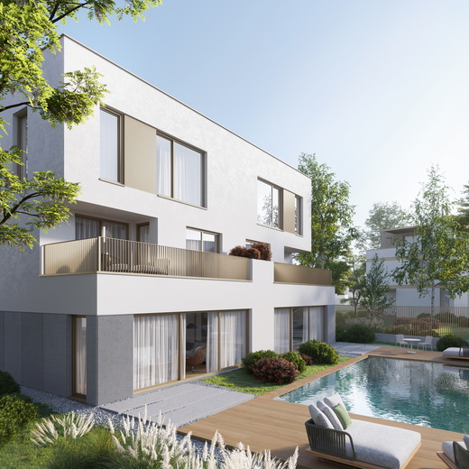 CONFIRMARE FOTO Familia Tănăsoiu investește aproximativ 30 de milioane de euro în continuarea Green Lake, proiect imobiliar început de greci