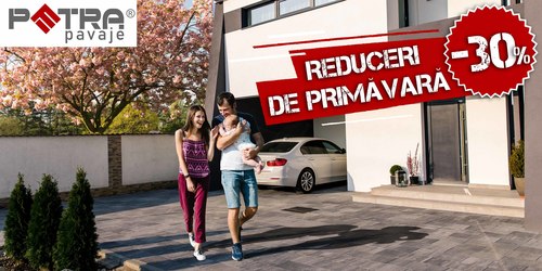 Reduceri de Primăvară la Petra Pavaje