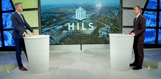 VIDEO HILS Development, cel mai mare dezvoltator middle market din România. Bogdan Bălașa, invitatul emisiunii Legile Afacerilor