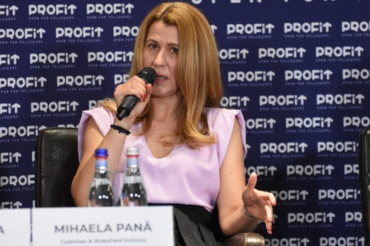 VIDEO Conferința Profit.ro Real Estate – Ediția a IV-a. Mihaela Pană, Cushman & Wakefield Echinox: Sunt semne că lucrurile sunt mai bune decât anul trecut. Interesant, este un număr foarte mare de solicitări din partea chiriașilor de a-și cumpăra propriul sediu