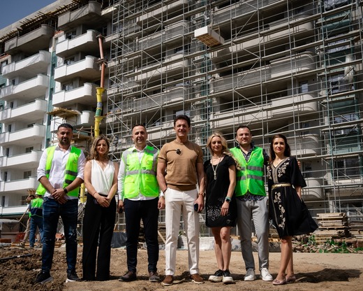 FOTO Start pentru construcția Fazei 2 a ansamblului rezidențial My Place North