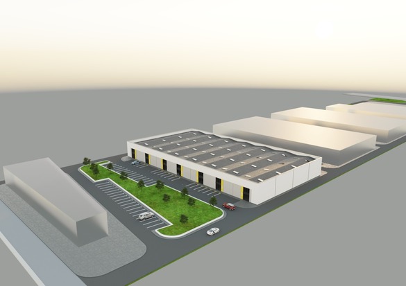 Hala aflată în autorizare și masterplanul proiectului