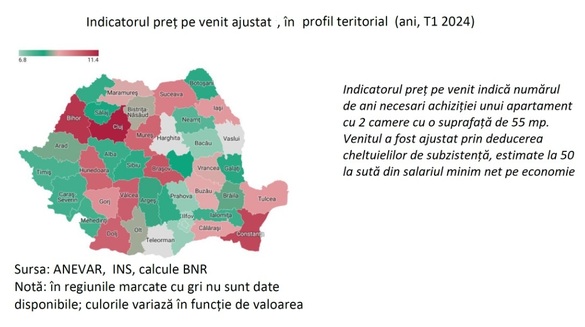 INFOGRAFIC Românii și italienii au nevoie de 5-6 salarii anuale, în medie, pentru a achiziționa o locuință, arată datele BNR. Țara din Europa cu cel mai mic grad de accesibilitate