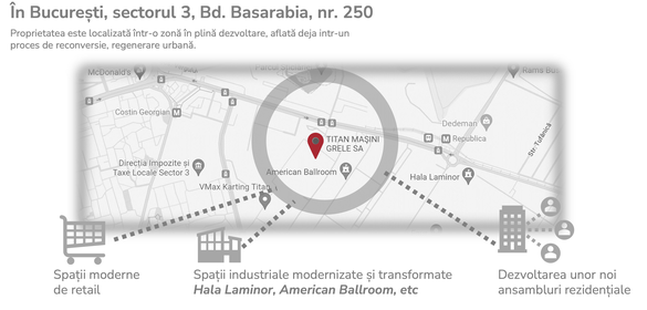 CONFIRMARE FOTO După ce a intrat în insolvență, fabrica Titan Mașini Grele, fosta IMUAB, este scoasă la vânzare. Platforma industrială se află într-o zonă în plină dezvoltare imobiliară