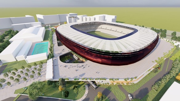 FOTO Încep lucrările de construire a Stadionului Dinamo. Cum va arăta la final