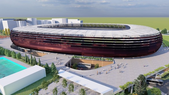 FOTO Încep lucrările de construire a Stadionului Dinamo. Cum va arăta la final