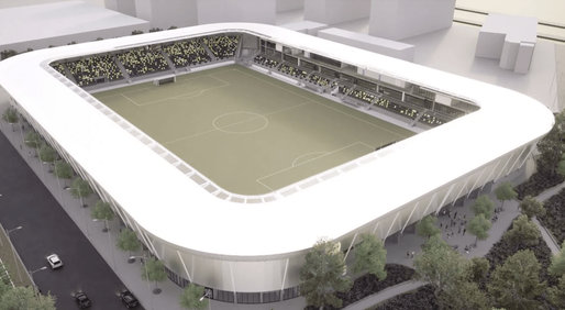 Cinci oferte pentru noul stadion din Brașov. Bugetul se apropie de 110 milioane lei