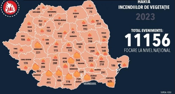 FOTO Harta dinamică a dezastrelor, lansată în România