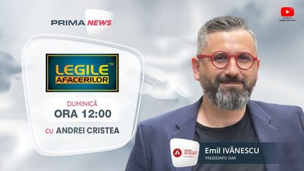 VIDEO Legile Afacerilor - Emil Ivănescu, președinte OAR: „România a fost construită pe criteriul celui mai mic preț. Este timpul să schimbăm acest lucru”