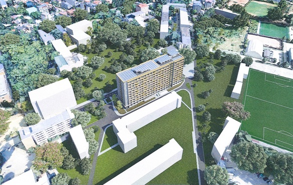 FOTO Universitatea Politehnică mai demolează un cămin din Regie pentru unul nou