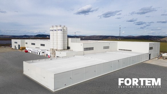 VIDEO&FOTO Noi imagini - Fabrica de BCA din România cu cea mai mare capacitate de producție din Europa