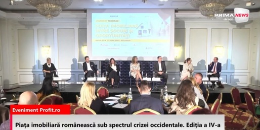VIDEO Conferința Profit.ro - Piața imobiliară. Florentin Avădanei, CEO Goldbach: Prețurile terenurilor s-au triplat în 10 ani. Nivelul de trai a urcat considerabil. Retailul e optimist: vom avea un an bun