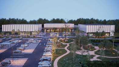 FOTO Parc de retail lângă viitorul Kaufland ce ia locul unei foste fabrici CONFIRMARE