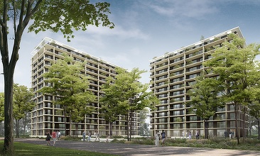 EXCLUSIV FOTO Un fond al Băncii Centrale a Ungariei vinde unul dintre puținele proiecte rezidențiale majore autorizate în București