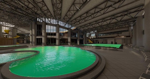 Tășnad va avea un aquapark, cu 5 jacuzzi-uri FOTO