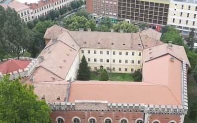 VIDEO Castelul Huniade, cea mai veche clădire din Timișoara, intră în reabilitare