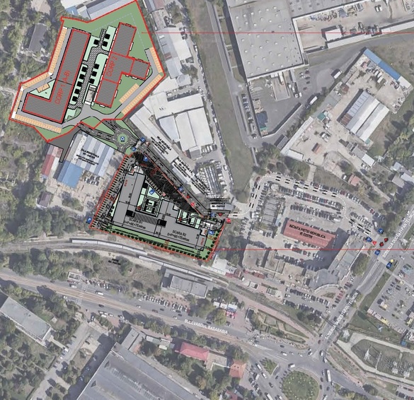 Proiectul va înlocui o fostă zonă industrială de lângă metrou Republica