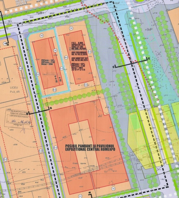 Extras din PUZ-ul inițiat de Radu Bengulescu