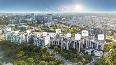 FOTO Alin Niculae, proprietarul Oscar Downstream, lansează lucrările pentru a doua etapă a proiectului rezidențial premium Cloud9 Evolution