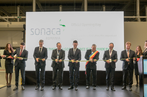 Investiție în România - Belgienii de la Sonaca deschid o nouă hală FOTO