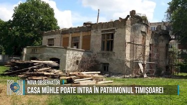Celebra Casă Mühle, din Timișoara - cumpărată de universitate VIDEO