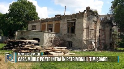 Celebra Casă Mühle, din Timișoara - cumpărată de universitate VIDEO