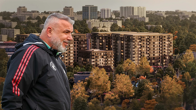 FOTO Investiție în Obor. Antrenorul Cosmin Olăroiu aduce terenul fostei fabrici Izolatorul ca aport în parteneriatul cu Hagag ce vizează dezvoltarea unui complex rezidențial 