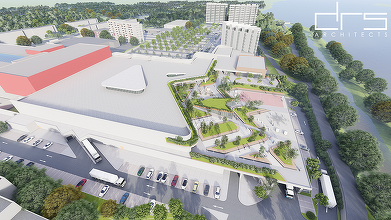 EXCLUSIV FOTO Mall extins și modernizat. Ovidiu Budeanu a stabilit data inaugurării extinderii Arena Mall. Construcția hotelului Mercure, amânată 