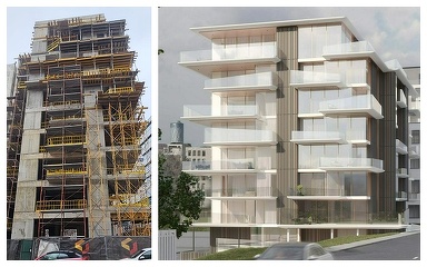 EXCLUSIV FOTO Blocuri cu apartamente de lux - Dezvoltatorul israelian R.U. Shalit avansează cu lucrările în capitală