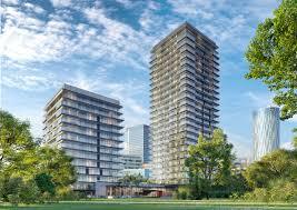 Clădirea de birouri @Expo din București, parte a tranzacțiilor imobiliare recente pe piața imobiliară România, cu spații moderne și 18 etaje. | sursa foto: Profit