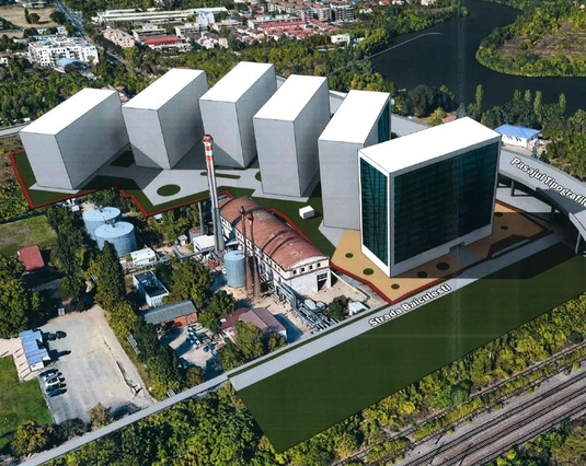 FOTO Turnuri de apartamente pe fostă mare fabrică. Grupul de investitori coordonat de Ramon Tsur avansează cu planul pentru construirea unui complex cu locuințe și birouri în locul fostei Întreprinderi de Mecanică Poligrafică