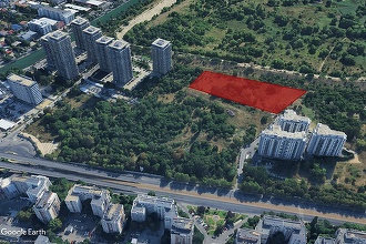 FOTO Turnuri cu apartamente în buza Deltei Văcărești. Marius Bușu reia proiectul turnurilor lângă Parcul Natural Văcărești, după ce a rupt parteneriatul cu Robertino Georgescu
