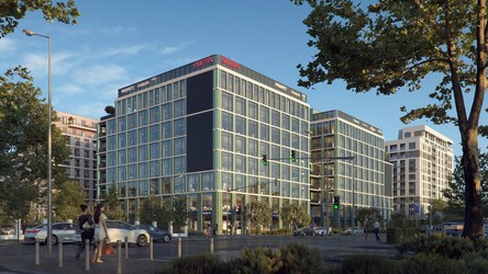 EXCLUSIV FOTO Tranzacție majoră: Strabag închiriază birouri pentru circa 400 de angajați în Queens Pipera, proiectul Speedwell pe care îl va și construi