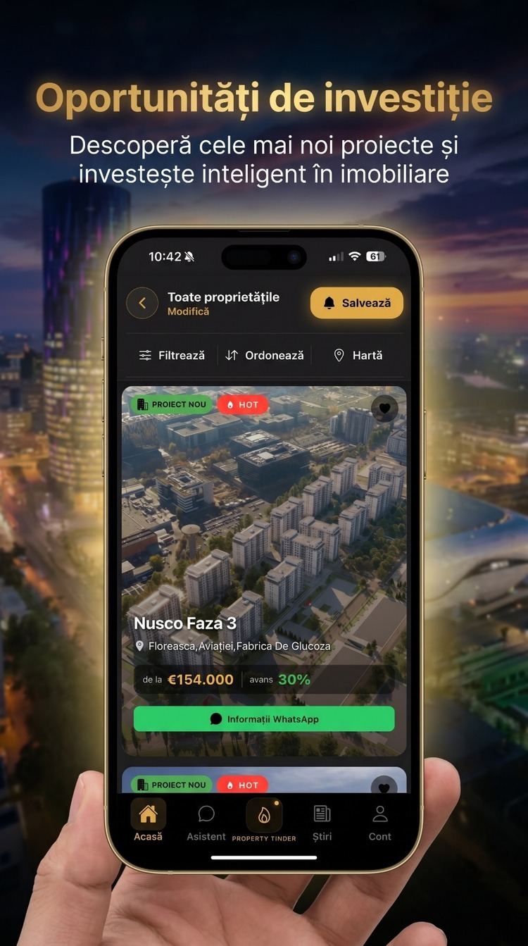 Lansarea NorthBucharest.ro: AI, proprietăți finalizate și mii de locuințe într-un singur ecosistem digital