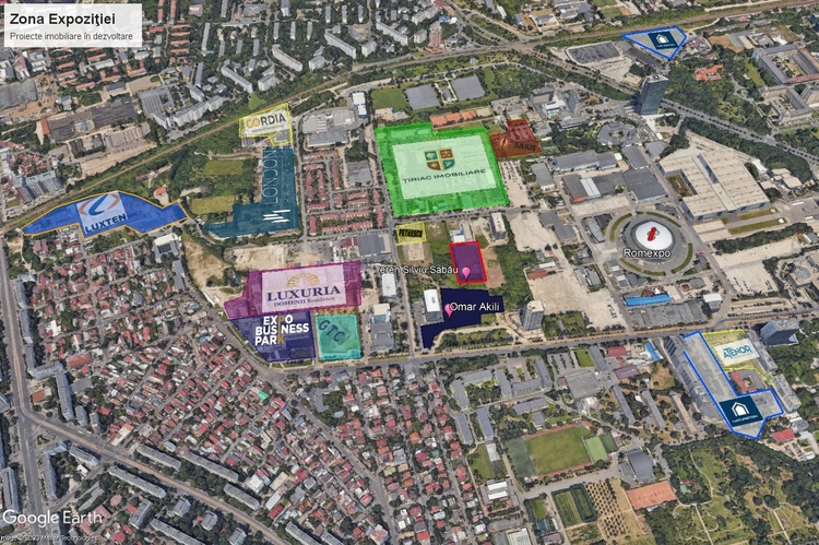 Principalele proiecte imobiliare din zona Expoziției