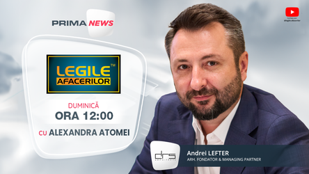 Cum poate arhitectura să crească valoarea unui proiect imobiliar. Andrei Lefter explică la Legile Afacerilor de ce designul a devenit un activ strategic