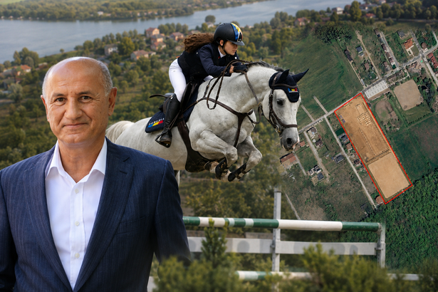 FOTO George Copos își face club de echitație în Snagov. Fiica sa este multiplă campioană 