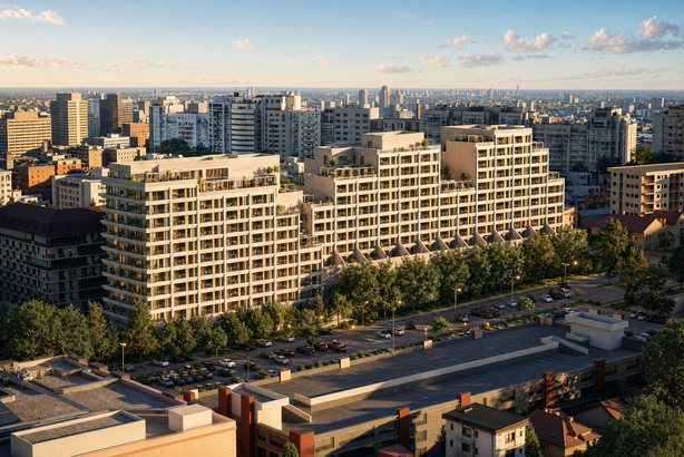 FOTO Investiție în România. Unii dintre cei mai bogați unguri ridică apartamente în centrul Bucureștiului. Nou pas pentru ansamblul imobiliar ridicat lângă București Mall