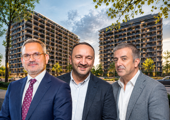 EXCLUSIV FOTO Șeful Băncii Transilvania și turcii de la Synergy au început primul lor proiect imobiliar comun, după o tranzacție cu un fond al Băncii Centrale a Ungariei. Ce planuri au 