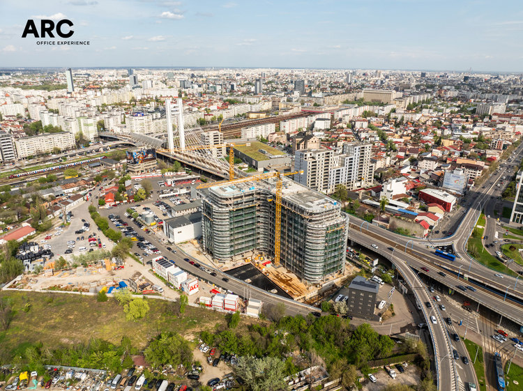 FOTO Proprietarul PRO TV atrage primul chiriaș în noua clădire de birouri din București
