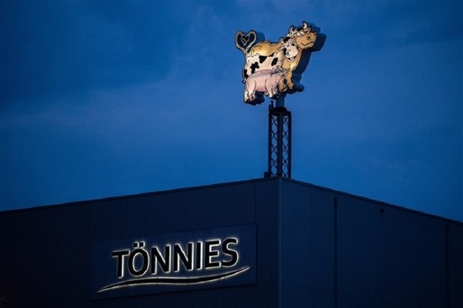 Compania germană de procesare a cărnii Toennies a cerut sprijinul guvernului pentru plata muncitorilor aflați în carantină