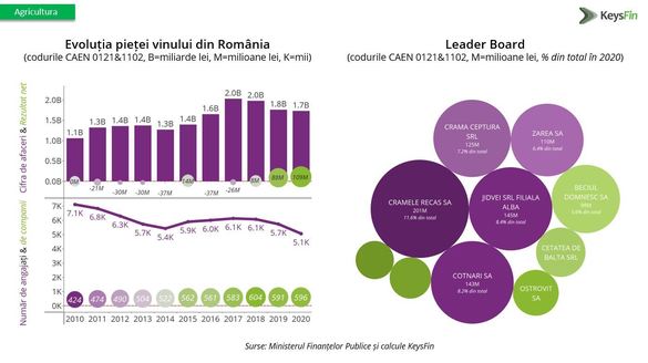 INFOGRAFIC România, cel mai mare avans anual estimat al producției de vin din UE în 2021